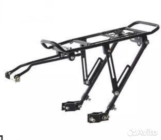 Багажник алюминиевый велосипедный 54х14 см регулир