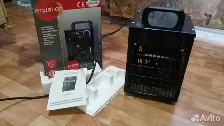 2 обогревателя equation