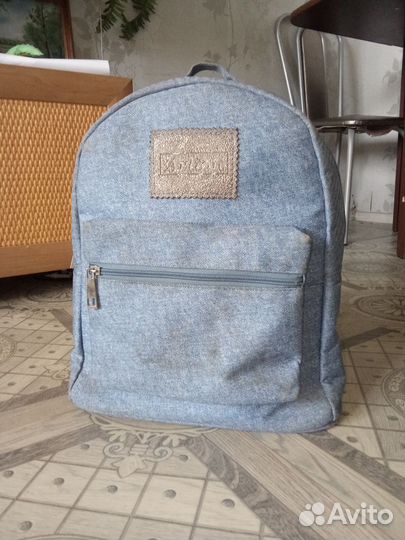 Рюкзак джинсовый