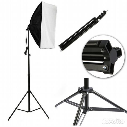 Стойка (и) - штатив для освещения от 2 до 2,7метра