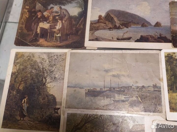 Почтовые карточки 1930-1950гг