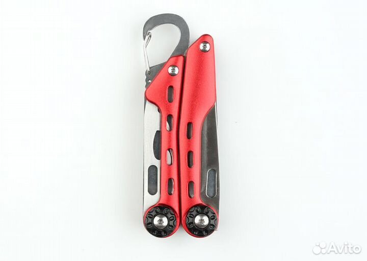 Мультитул Stinger, сталь (красный), 10 инструменто