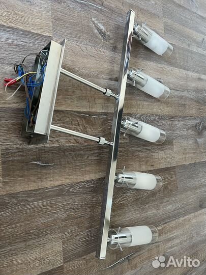 Люстра потолочная 5 лампочек