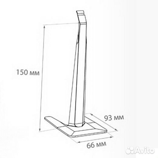 Подставка для кассеты цен PC stand 150, цвет проз