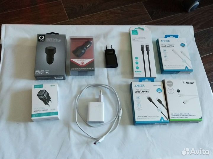 Зарядные устройства и шнуры