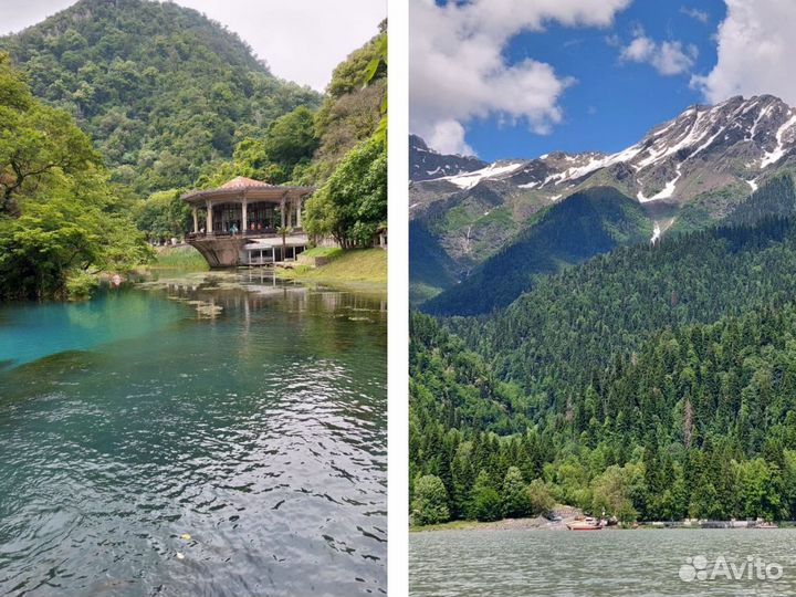 Экскурсии и туры с гидом по Абхазии