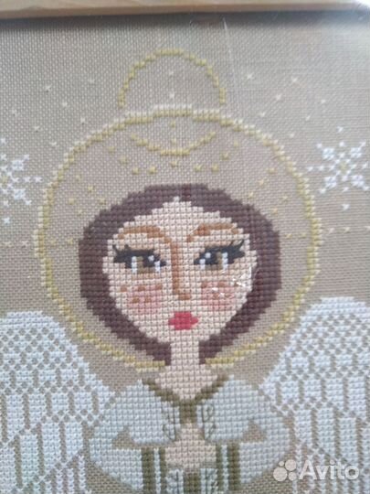 Ангел вышивка