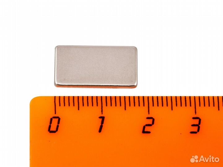 Неодимовый магнит прямоугольник 18х10х1,5 мм