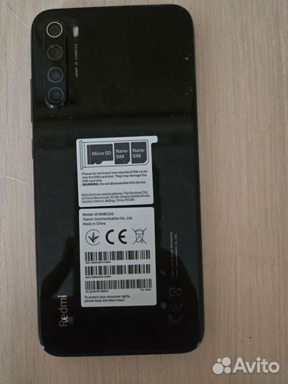 Xiaomi Redmi Note 8, 4/64 ГБ