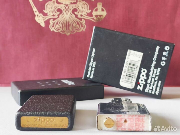 Зажигалка Zippo 218 Regular Black Matte и 218ZL