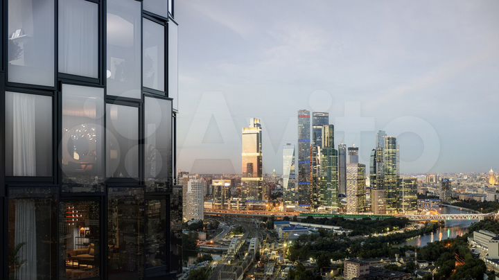 3-к. квартира, 116,5 м², 53/57 эт.