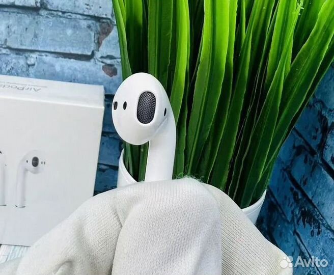 AirPods 2 (гарантия+чехол+доставка)