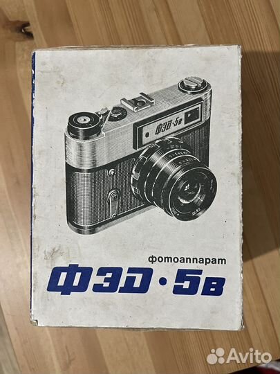 Новый, олмпийский фотоаппарат фэд-5В