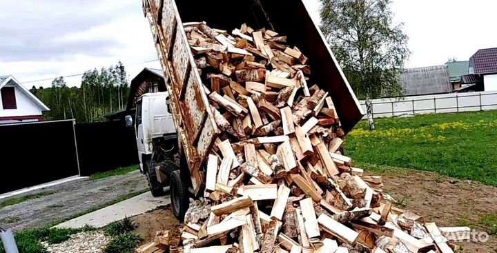 Дрова чурками