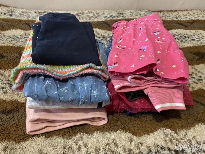 Вещи пакетом на девочку 86, 92