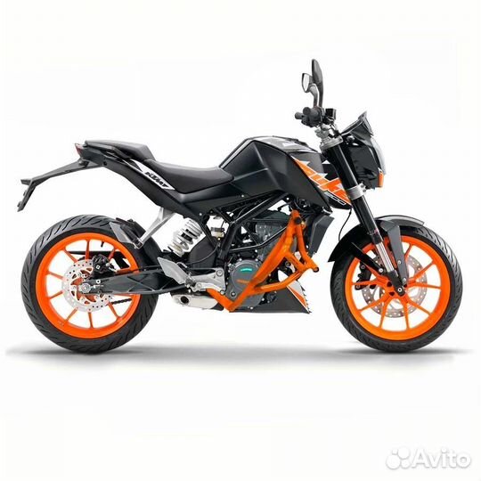 Дуги Клетка защита сабкейдж на KTM Duke 200