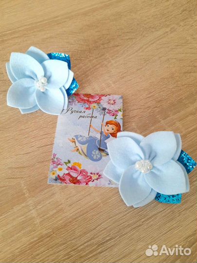 Резиночки кувшинки ручной работы