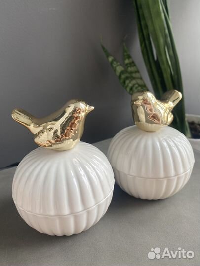 Шкатулка для украшений птичка