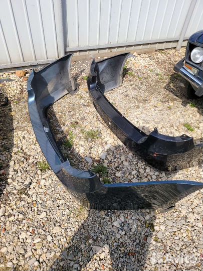 Задний бампер на лада 2190