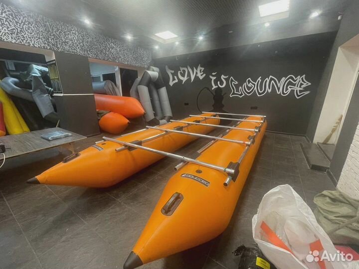 Катамаран надувной в прокат (аренду)