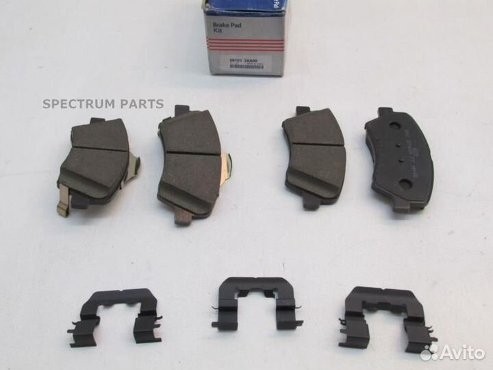 Колодки торм. перед. hyundai Solaris\KIA RIO 12MY