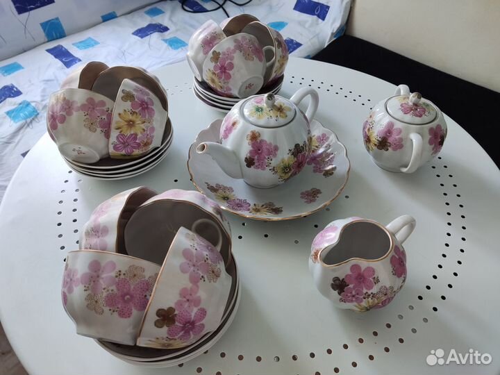 Чайный сервиз СССР на 12 персон