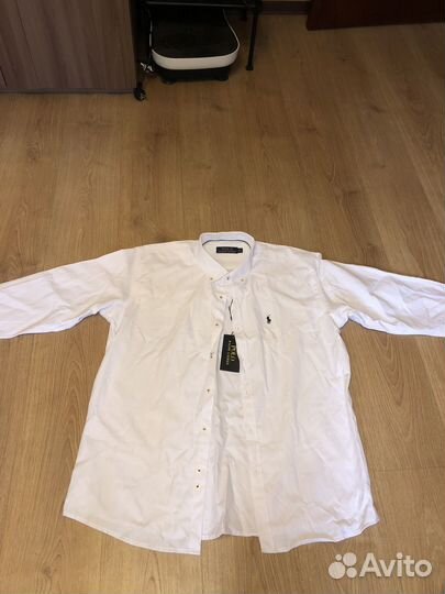 Ralph lauren рубашка белая