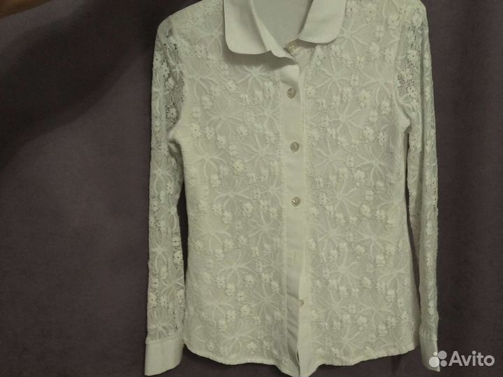 Блузка для девочки р 140