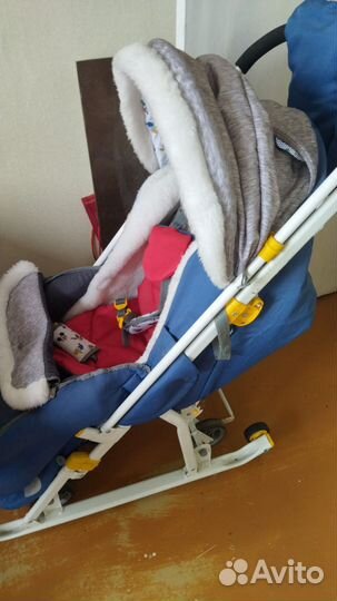 Коляска - санки детская