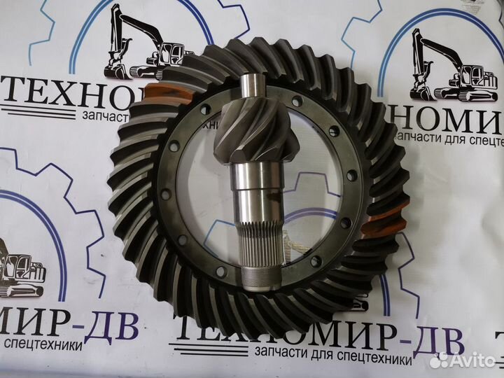 Гипоидная пара (коническая передача) на погрузчик