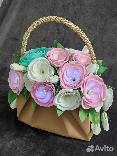 Торшер ручной работы