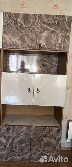 Шкаф с антресолью