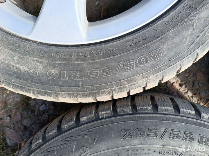 Колеса на mercedes r16