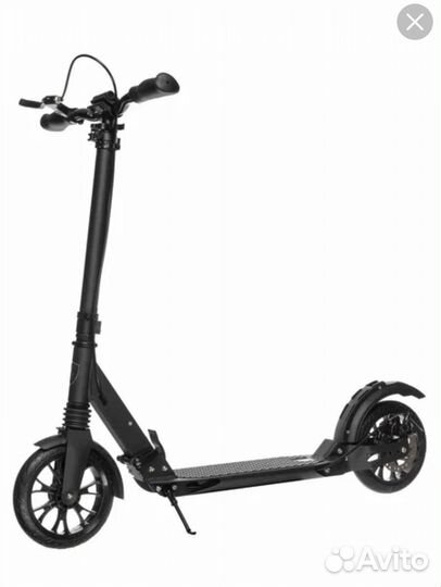 Самокат взрослый Urban Scooter Total Black pro