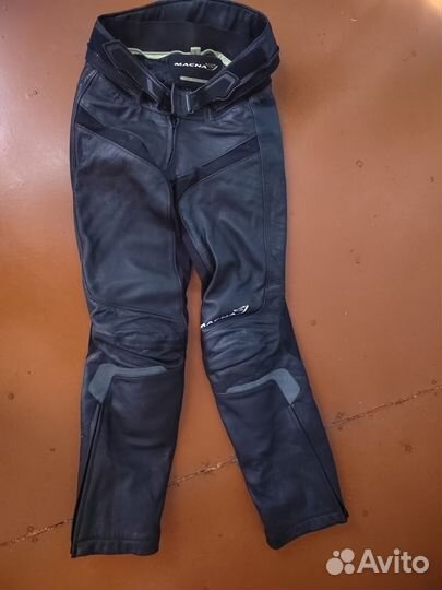 Мотоштаны кожаные Macna