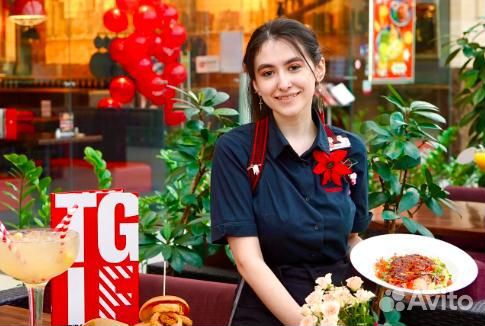 Начинающий официант