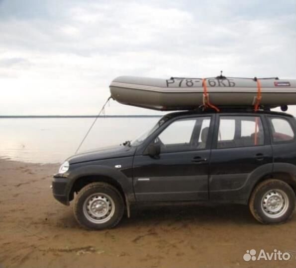 Багажник на Ниву для перевозки лодки