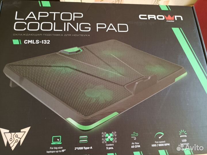 Подставка с охлаждением для ноутбука