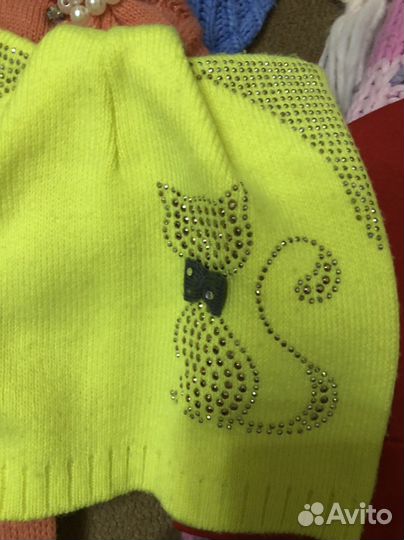 Шапки для девочки пакетом