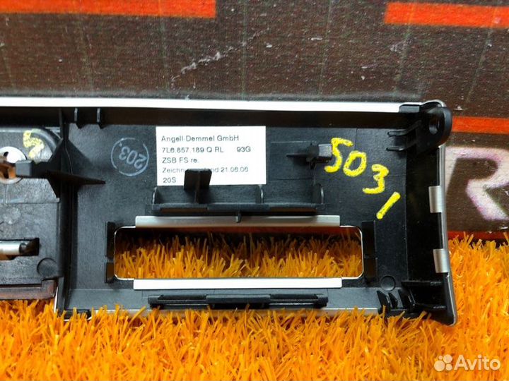 Накладка декоративная Volkswagen Touareg 7L BMV