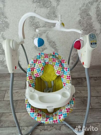 Детская качеля шезлонг