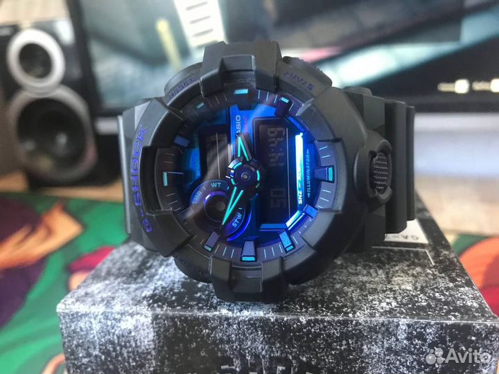 Часы Casio g shock GA-700VB-1A