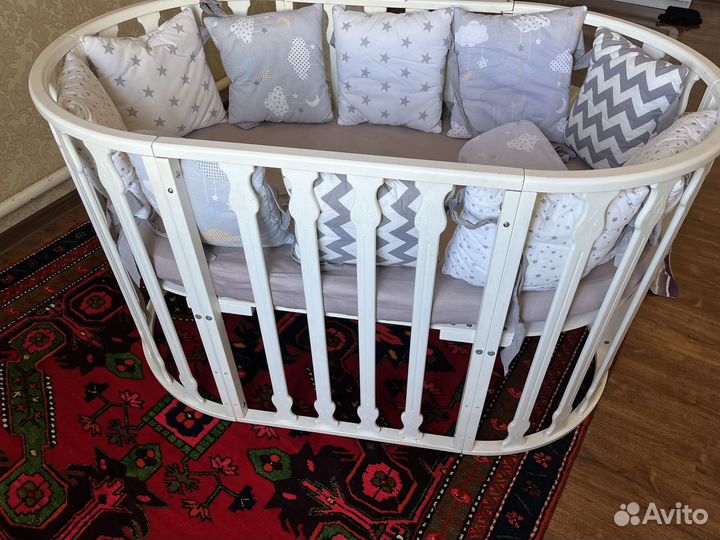 Детская кроватка трансформер бу