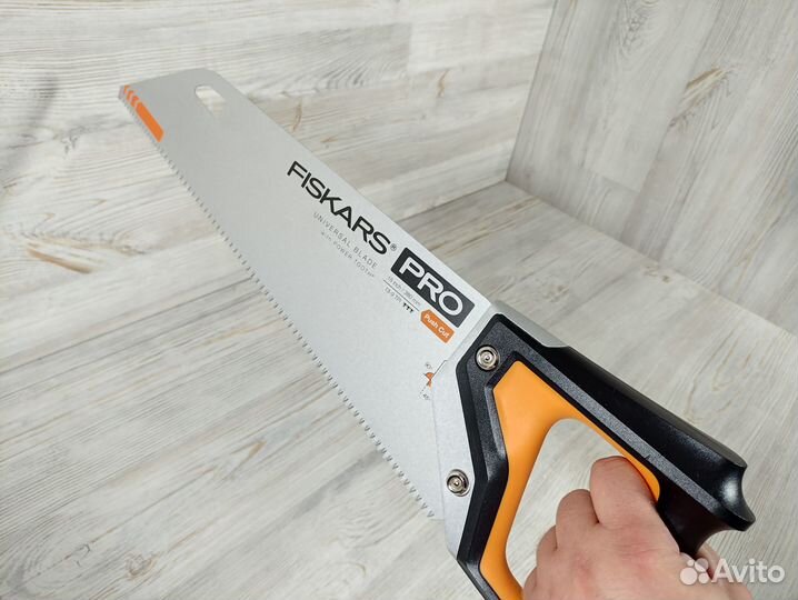 Ножовка по дереву PowerTooth 380мм Fiskars 1062930