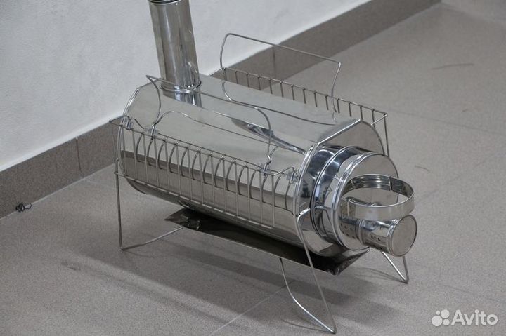 Печь коптильня Мини Кабанчик