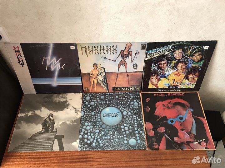 Отечественная рок музыка на LP