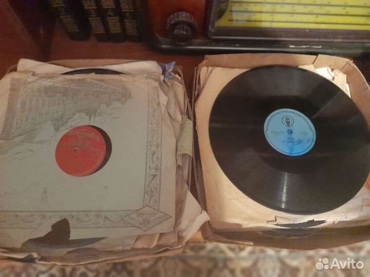 Грампластинки татарские для патефона