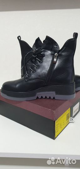 Ботинки демисезонные, р. 38