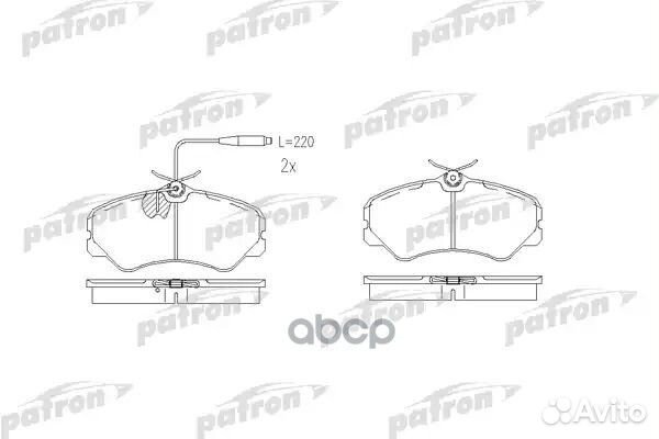 Колодки тормозные дисковые передн alfa romeo: A