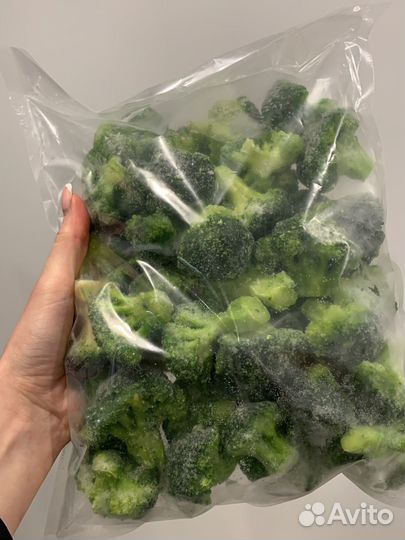 Брокколи шоковая заморозка 1кг